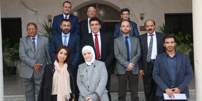 الحوامدة يستقبل وفد من المؤسسة الأردنية لتطوير المشاريع الاقتصادية (JEDCO) لبحث سبل التعاون لإنشاء حاضنة أعمال في جامعة جرش