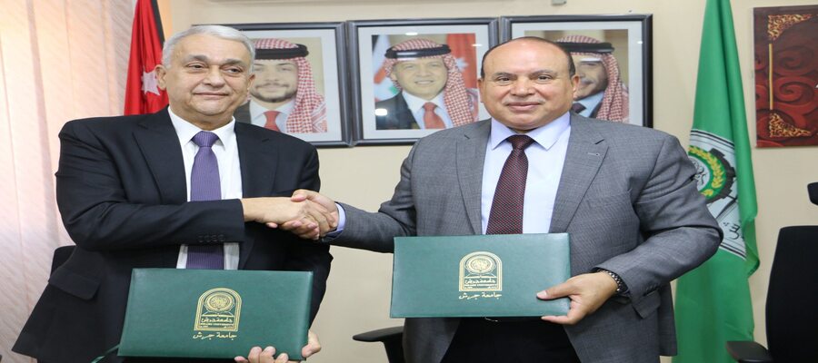 جامعة جرش توقّع اتفاقية تعاون مشتركة مع شركة الرجاء الدولية 